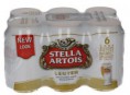 STELLA ARTOIS - ΜΠYΡΑ ΚΟΥΤΙ 6 X 330 ML